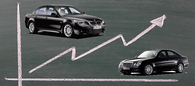 ベンツEクラスとBMW5シリーズの相場 ベンツEクラスとBMW5シリーズの相場