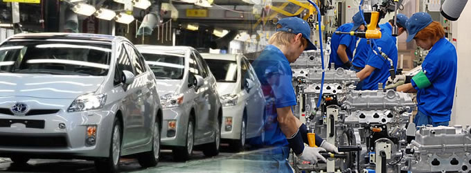 500万人以上が関わる自動車産業 500万人以上が関わる自動車産業